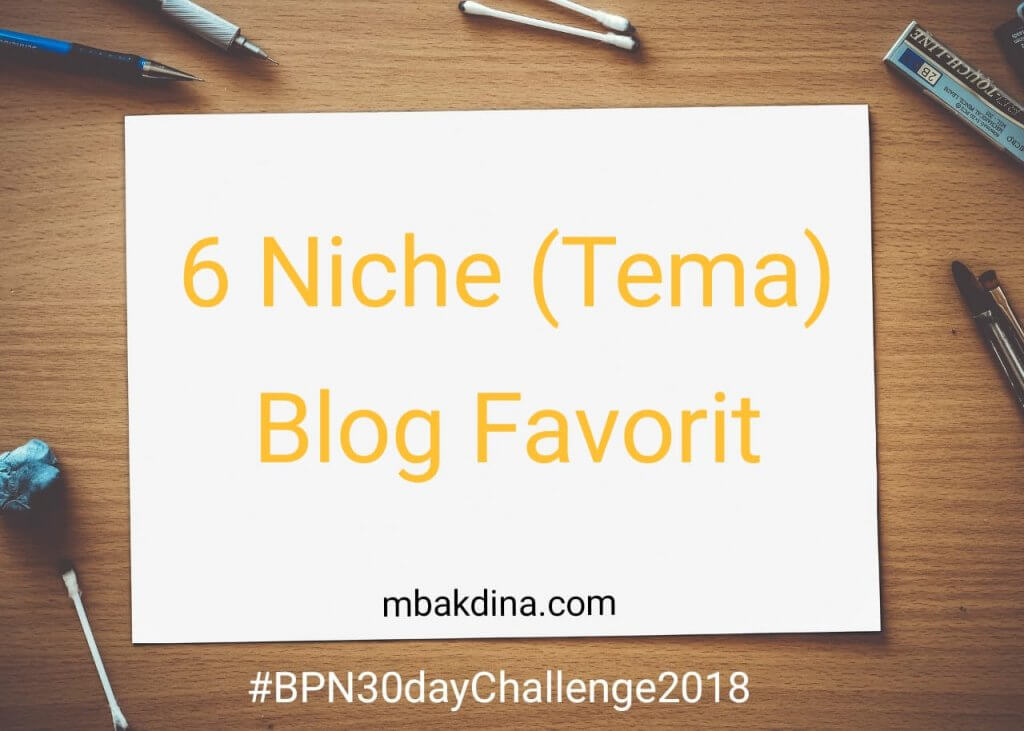 Niche blog terfavorit